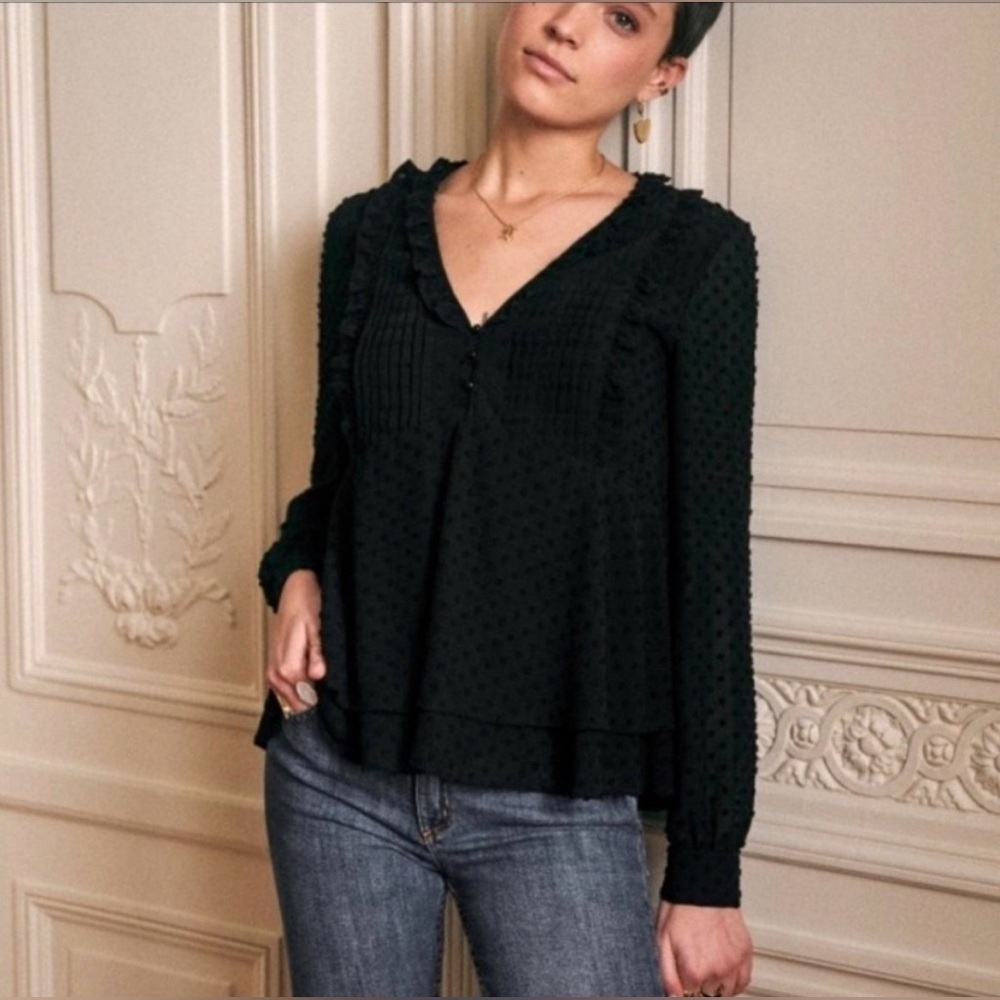 Sezane Mirta Blouse, size 34 (US 2/XS) - Picture 9 of 9